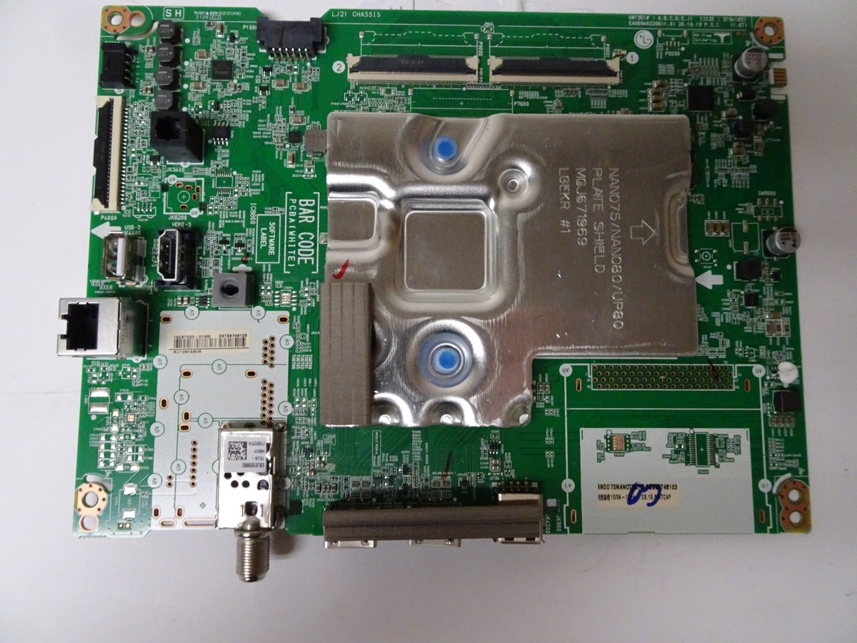 LG 70NANO75UPA.BUSMLKR Main Board EBT66748103, EAX69462206 | eBay