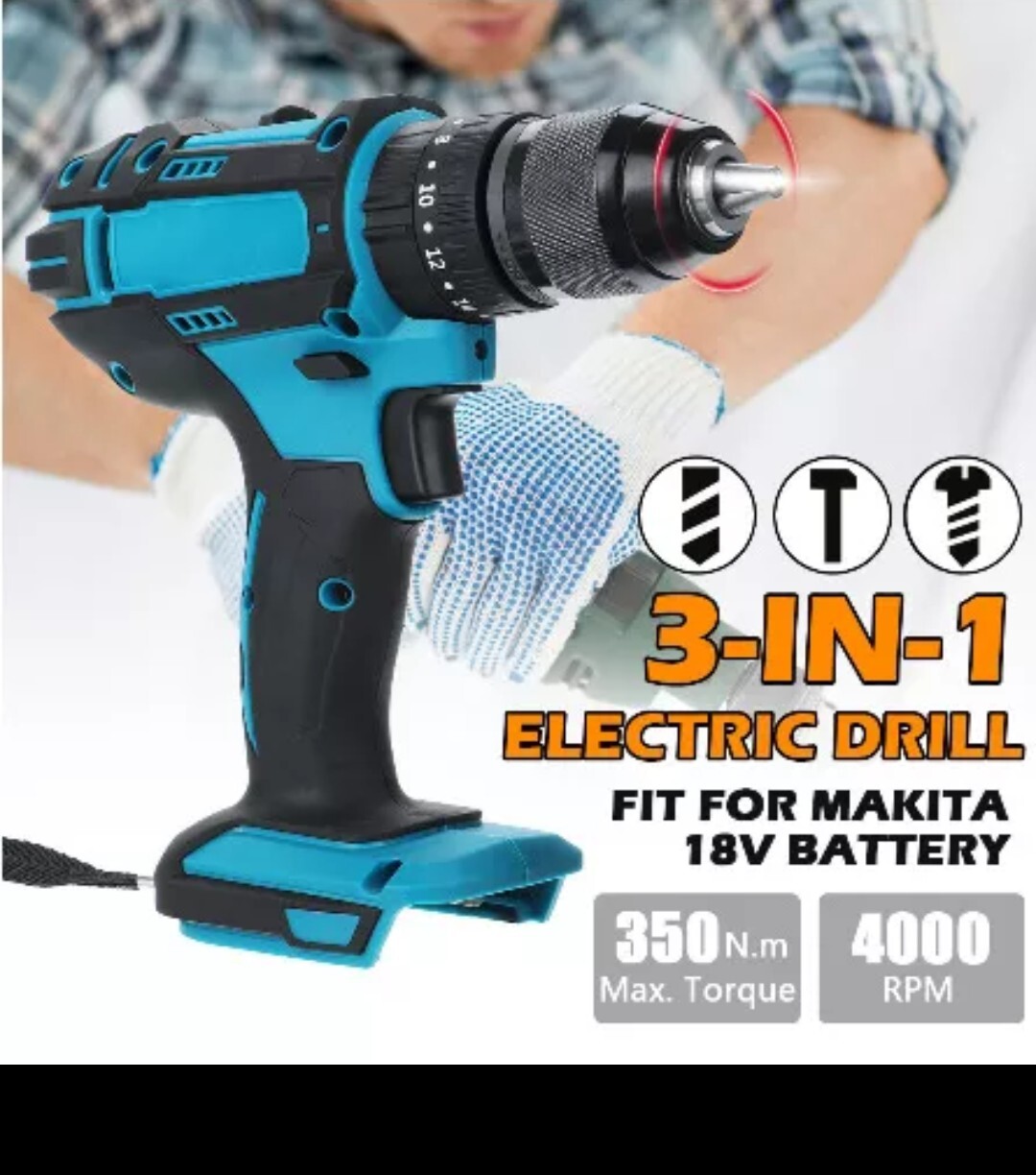 Makita XFD10Z 18V LXT Lithium-Ion 