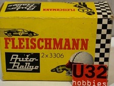 Slot Car Fleischmann Auto Rallye 3306 Führung Regler Geschwindigkeit Rot/Grün