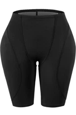 Womens Black Shapewear Hip & Butt Enhancer Shaper with hip & butt pads Sz 6XL