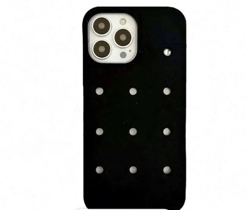 Funda de teléfono celular iPhone silicona zapato encanto funda de teléfono iPhone 15, 15pro, Pro max Foto 3 de 3