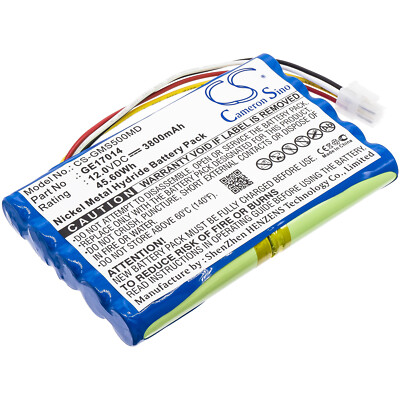 3800mAh Battery for GE Datex-Ohmeda S/5, Datex-Ohmeda S/5 PATIENT MONIT,OM11221