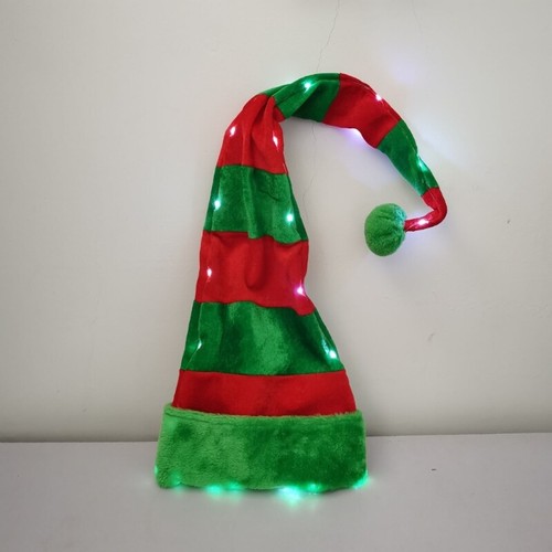 LED Light Up Christmas Hat Stylish Knit Cap for Festive Celebrations - Picture 6 of 8