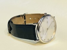 Vacheron Constantin Patrimony 18K White Gold w/ Diamond Sigma Dial. 18