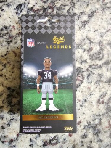 NFL Legends Raiders Bo Jackson 5-Inch Vinyl Gold Figure 2022 - Picture 3 of 4
