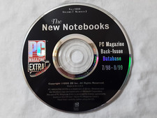 retro 1999 CD-Rom PC Magazine back issue database 7-98 to 8-99 FREE SHIPPING new