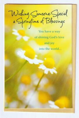 HAPPY EASTER Cards Tender Thought Wishing Someone Special a Springtime of 