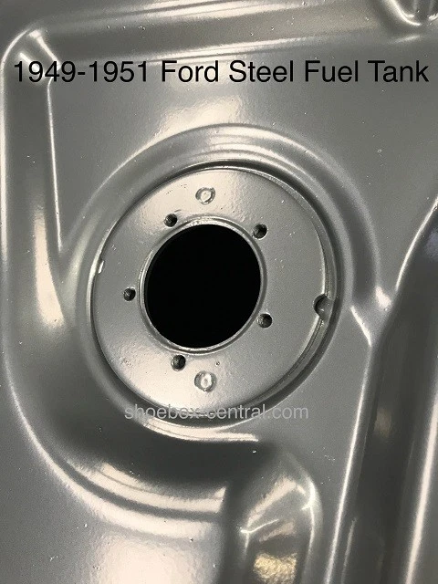 Ford 1949 1950 1951 49 50 51 tanque de gasolina combustible gasolina recubierto de aleación 51F NUEVO Foto 4 de 4