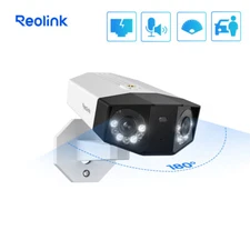 Reolink Duo 2 PoE Home CCTV Security Camera 180° View Outdoor Color Night Vision