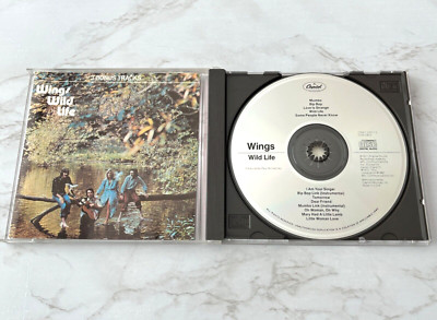 Paul McCartney Wings Wild Life CD ORIG. USA PRESS! Capitol BONUS TRACKS! Beatles