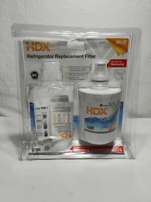 (1) x  HDX (FMS-1 ) Refrigerator Replacement Filter , For Samsung HAF-CU1S
