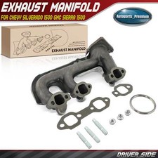 Left Exhaust Manifold with Gasket for Chevrolet Silverado 1500 GMC Sierra 1500
