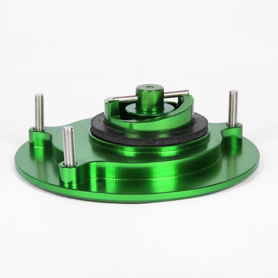 CNC Gas Tank Cap For Kawasaki ZRX 1200R ZZR 1200 ZZR 600 ZZR 1400 ZX-14 US Green Foto 4 de 4