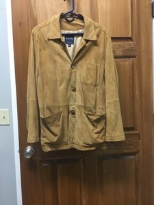 brooks brothers suede jacket