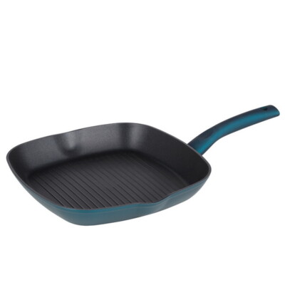 MICHELINO Grillpfanne Steakpfanne NORA Grill-Bratpfanne Induuktion Steak-Pfanne