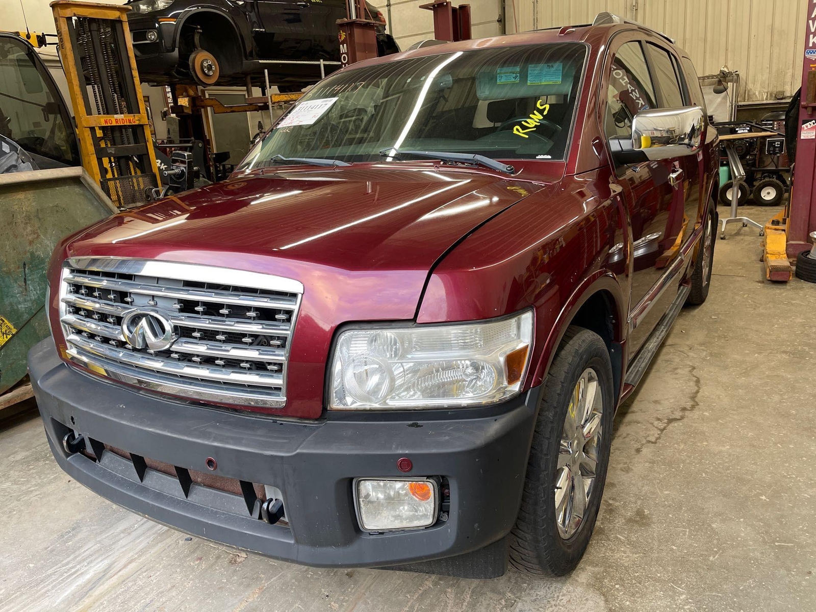 09 INFINITI QX56 Headrest Left eBay