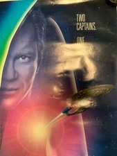Star Trek Generations - original movie poster - 27x40 - Picard FINAL