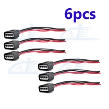 6 Ignition Coil Connector Plug Harness For Toyota Camry Lexus HS250h 90980-11885