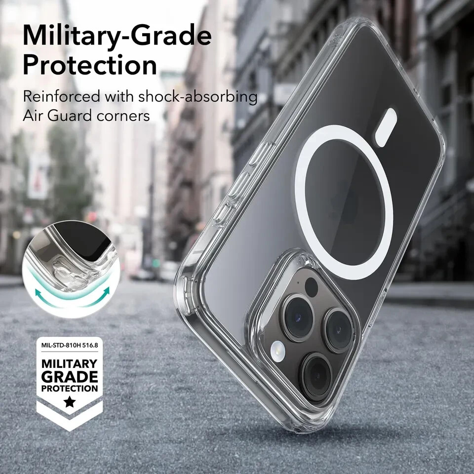 Armure mate de luxe pour Magsafe, étui de chargement magnétique sans fil pour iPhone 11 12 13 14 15 16 17 Air Pro Max Plus, housse antichoc  202192403