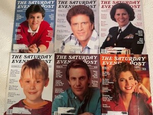 THE SATURDAY EVENING POST - 1991 - LOT OF 6 ISSUES