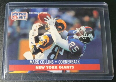 Mark Collins - NFL Pro Set 1991 - New York Giants 