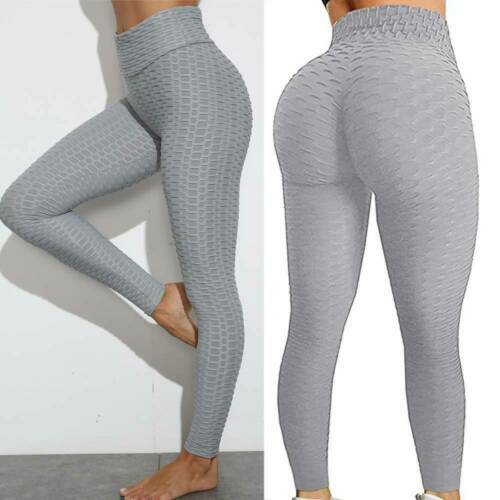 Donna Anti-cellulite Sport Palestra Yoga Pantaloni Push Up Tik - Foto 11