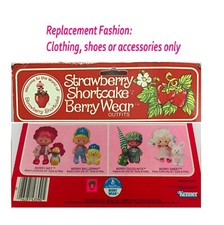 PICK ONE Vintage Strawberry Shortcake Berry Wear  3.5" fashion clothes / shoes
