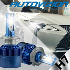 AUTOVIZION LED HID Headlight kit H7 6000K for BMW 535i xDrive 2009-2010