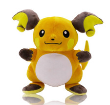 Pokemon Official Plush Doll Series : RAICHU 10" Stuffed Doll Soft