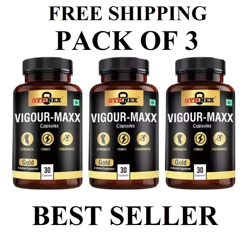 Complément Alimentaire Homme énergie Libido Gymnex - 3 X 30 Gélules - Maca, Zinc