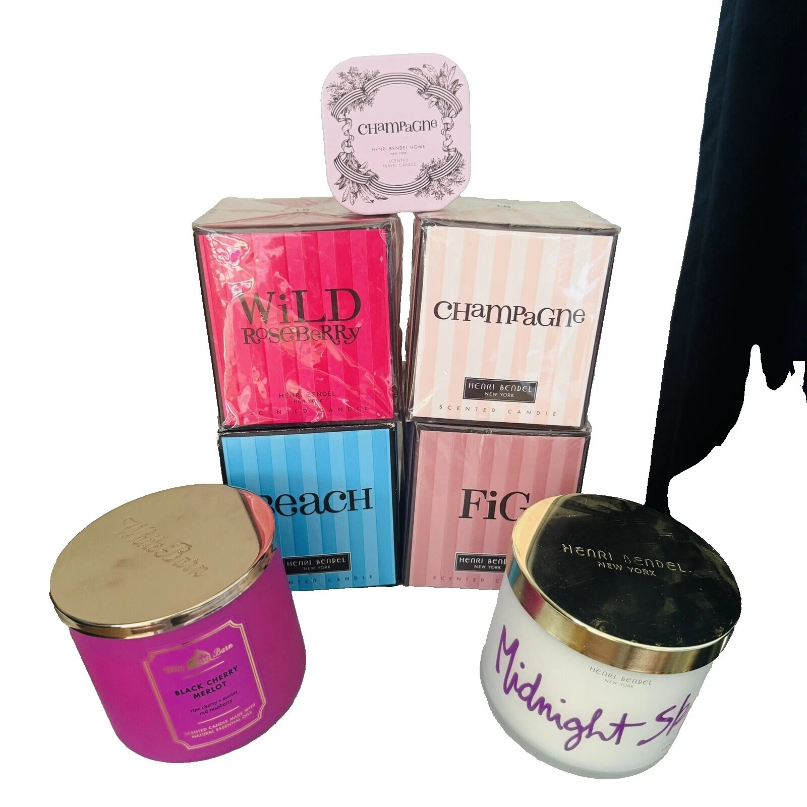 Cera de soja con Aroma Henri Bendel Velas decorativas