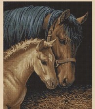 Mare and Foal Counted Cross Stitch Chart No.2-455