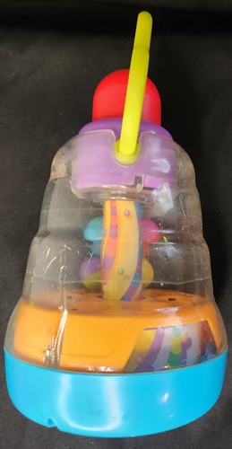 Vintage 1999 Hasbro Playskool giocattolo per bambini/spinner ball popper/apprendimento... - Foto 4 di 7