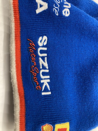 Team Suzuki Motor Sport Reversible Beanie - Firelli Shell Helix Speedline PIAA - Picture 4 of 6