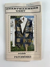 Vintage Heartwarmers Vest Patchworks #125 Rustic Farmhouse Sewing Pattern