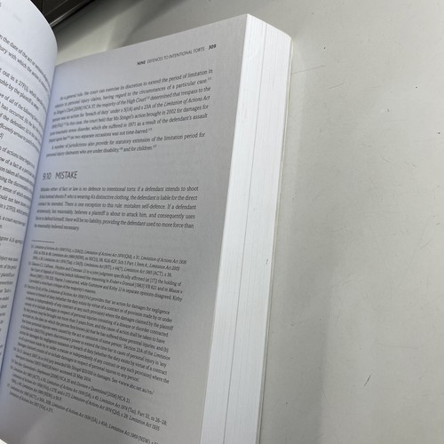 The New Law of Torts by Danuta Mendelson Third Edition Oxford Paperback Textbook - 第 9/15 張圖片