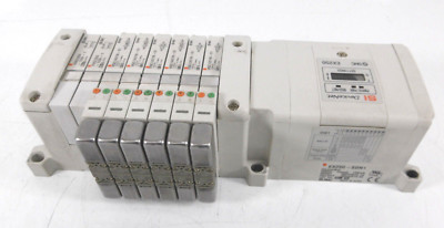 SMC SI DeviceNet EX250-SDN1 + 3x VQC1201N-51+ 2x VVQ1000+3x VQC1A01N-51