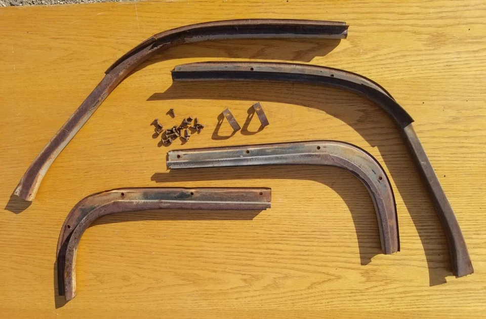 Camión con moldura de puerta Chevy 1946 1941 1942 41 42 46 camioneta Chevrolet GMC Foto 4 de 4