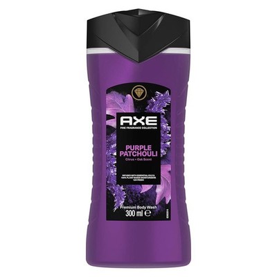 18,31 /L- 6er Pack Axe Duschgel, Zitrus + Eichen Duft - Purple Patchouli - 300ml