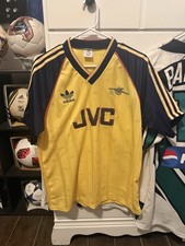 Vintage adidas 1988-91 Arsenal Away Jersey EPL Champions Gunners See All Photos