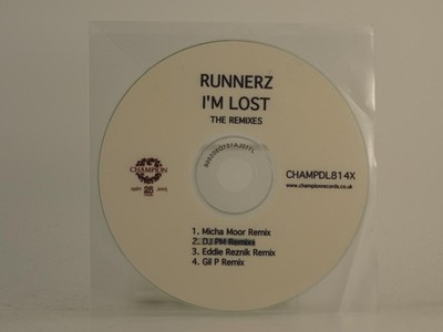 RUNNERZ I'M LOST THE REMIXES (H1) 4 Track Promo CD Single including Plastic Slee