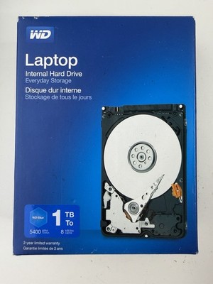 Western Digital Blue 1TB SATA, 2.5'' Internal Hard Drive (WDBMYH0010BNC) NEW