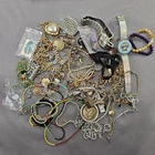 Vintage & Modern 2Lb Lot Of Costume Jewelry Parts Repair Crafting #7 READ⬇