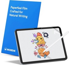 2 Pack Paperfeel Screen Protector for iPad A16 iPad Air, Anti Glare, Easy Inst
