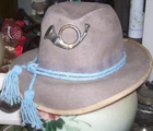 New ListingCivil War Confederate Soldier worn slouch hat id'd 33rd Va Kite