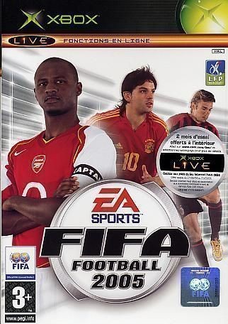 FIFA 2005 jeu de foot rétro pour soirées gaming entre amis