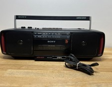 Vintage Sony Mega Bass Radio Cassette-Corder CFS-D20 Radio Tape Barley Used.