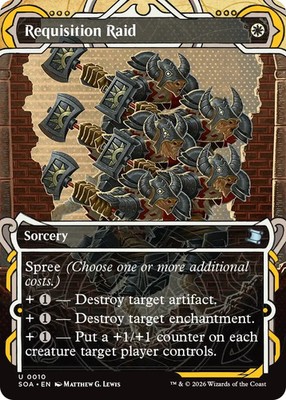 4x Requisition Raid - Mystical Archives - Secrets of Strixhaven - MtG - NM