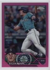 2023 Topps Chrome Update Pink Refractor Dylan Moore #USC179 8k4