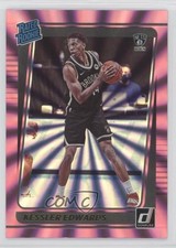 2021-22 Panini Donruss Rated Rookie Holo Pink Laser Kessler Edwards #204 0c4o